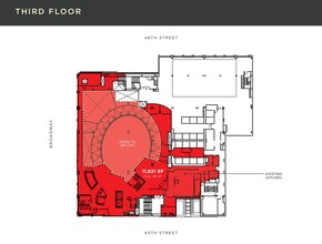 1540 Broadway, New York, NY for lease Floor Plan- Image 2 of 2