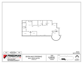 38705 7 Mile Rd, Livonia, MI for lease Floor Plan- Image 1 of 1