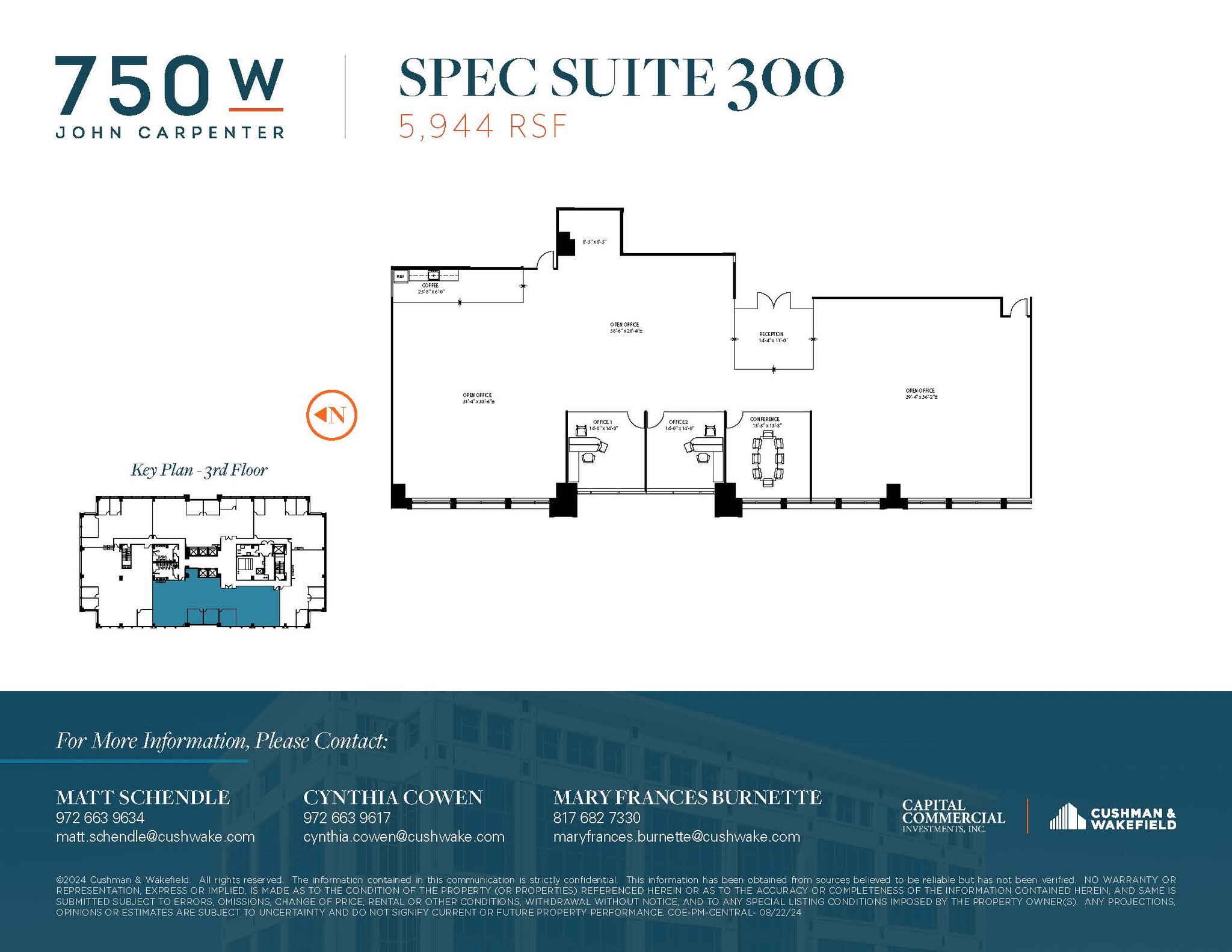 750 W John Carpenter Fwy, Irving, TX for lease Floor Plan- Image 1 of 1