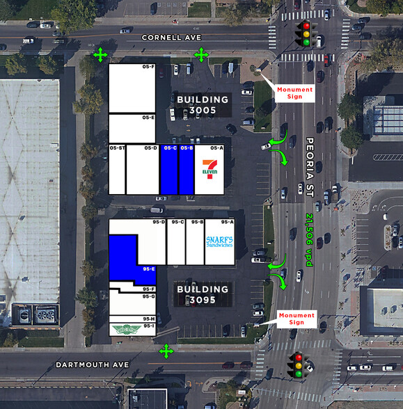 3005-3095 S Peoria St, Aurora, CO for lease - Building Photo - Image 2 of 17