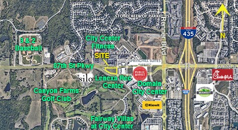 SWC of 87th St Pkwy & Winchester st, Lenexa, KS for sale Aerial- Image 1 of 2