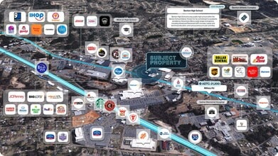 1301 Military Rd, Benton, AR - AERIAL map view