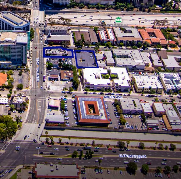 801 N Central Ave, Glendale, CA for lease - Aerial - Image 2 of 5