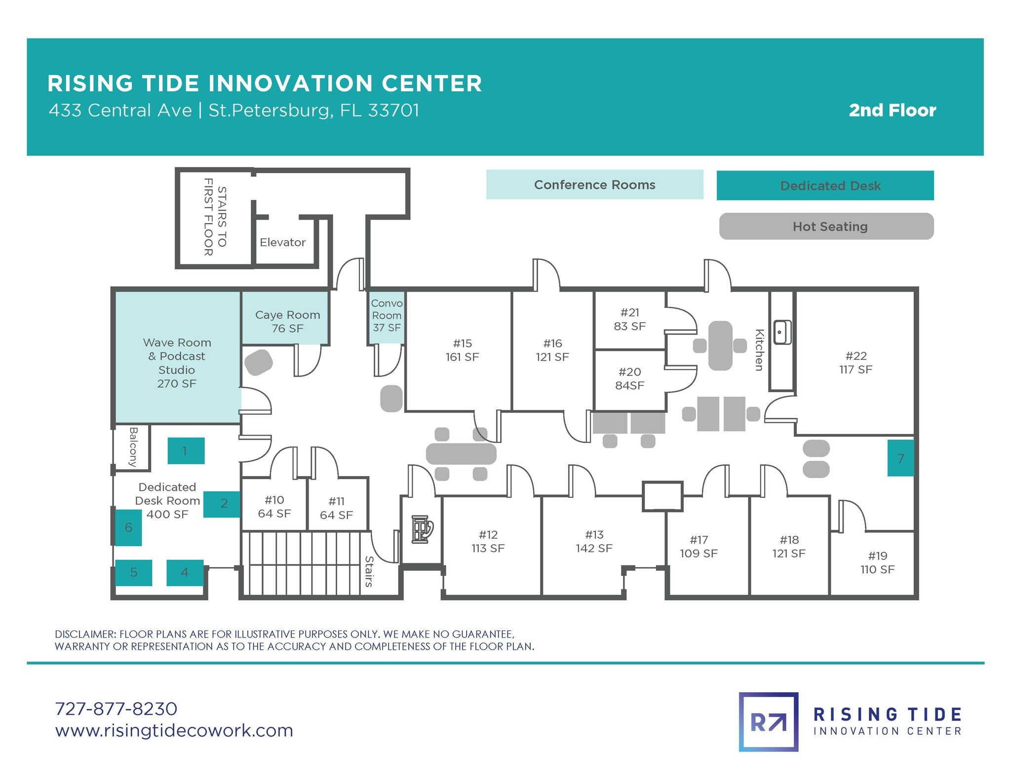 433 Central Ave, Saint Petersburg, FL for lease Floor Plan- Image 1 of 1