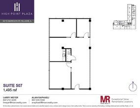 4415 W Harrison St, Hillside, IL for lease Floor Plan- Image 1 of 8