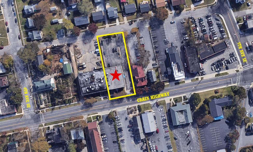 411-413 Crain Hwy S, Glen Burnie, MD for lease - Aerial - Image 3 of 7