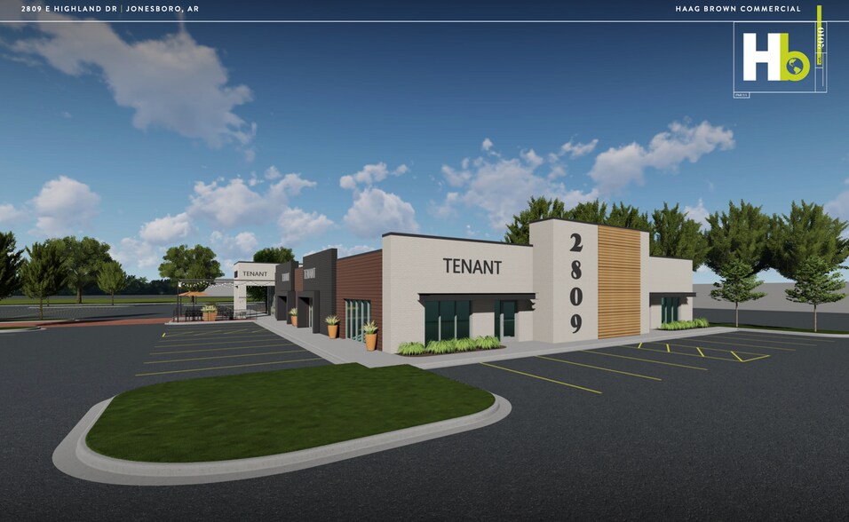 2809 E Highland Dr, Jonesboro, AR for lease - Building Photo - Image 3 of 8
