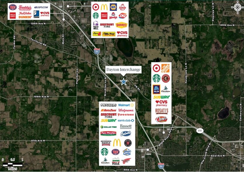 Holly Ln & Territorial Rd, Maple Grove, MN for lease - Aerial - Image 2 of 4