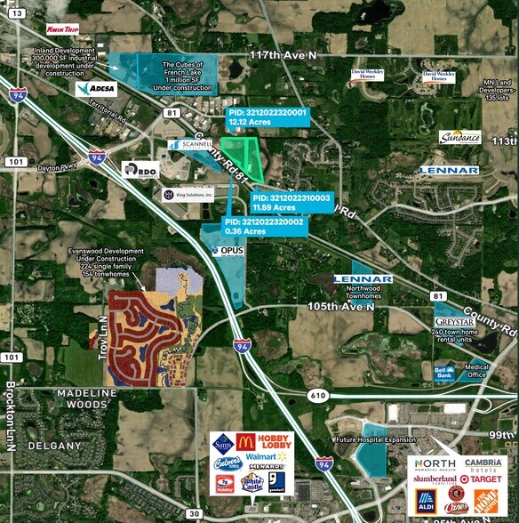 16850 Territorial Rd, Dayton, MN 55369 Land for Sale