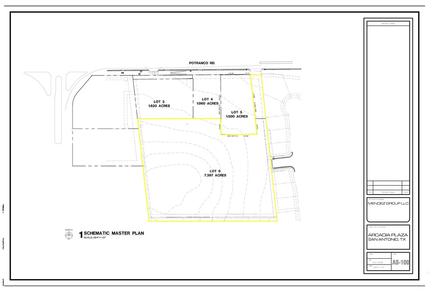 Potranco Rd, San Antonio, TX for sale - Plat Map - Image 2 of 3