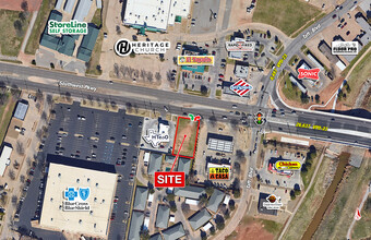 2211 Southwest Pky, Wichita Falls, TX - AERIAL  map view - Image1