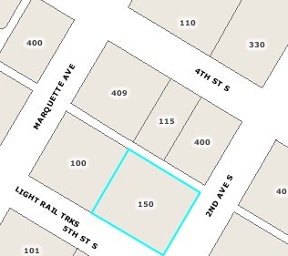 150 S 5th St, Minneapolis, MN for lease - Plat Map - Image 2 of 46