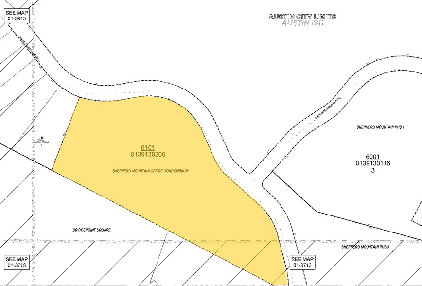 6101 W Courtyard Dr, Austin, TX for sale - Plat Map - Image 1 of 1