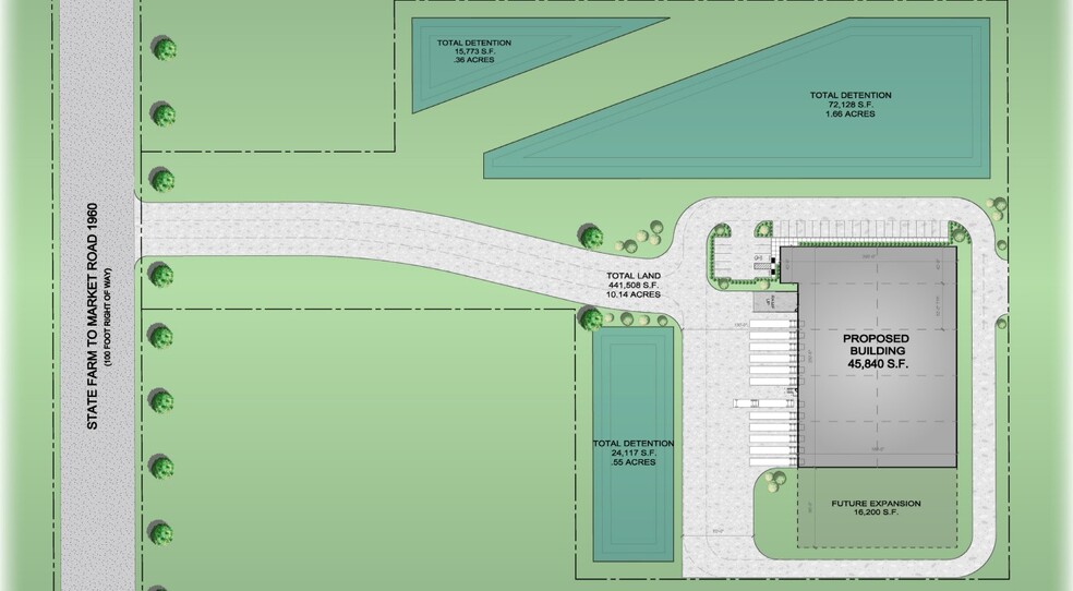 2607 FM 1960 Rd W, Houston, TX for sale - Site Plan - Image 3 of 3