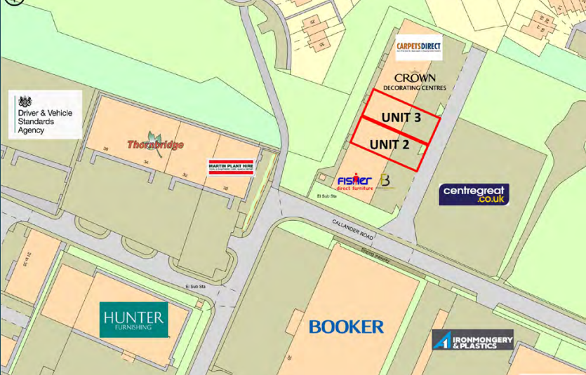 3 Callander Rd, Ayr for lease - Site Plan - Image 2 of 2