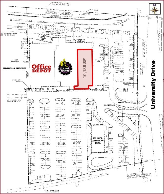 9525-9545 Westview Dr, Coral Springs, FL for lease Site Plan- Image 1 of 1