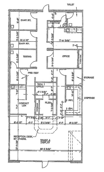 3821-3829 Veterans Memorial Pky, O'Fallon, MO for lease - Floor Plan - Image 3 of 3