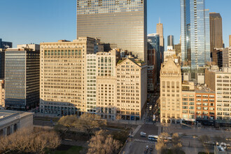 104 S Michigan Ave, Chicago, IL - aerial  map view