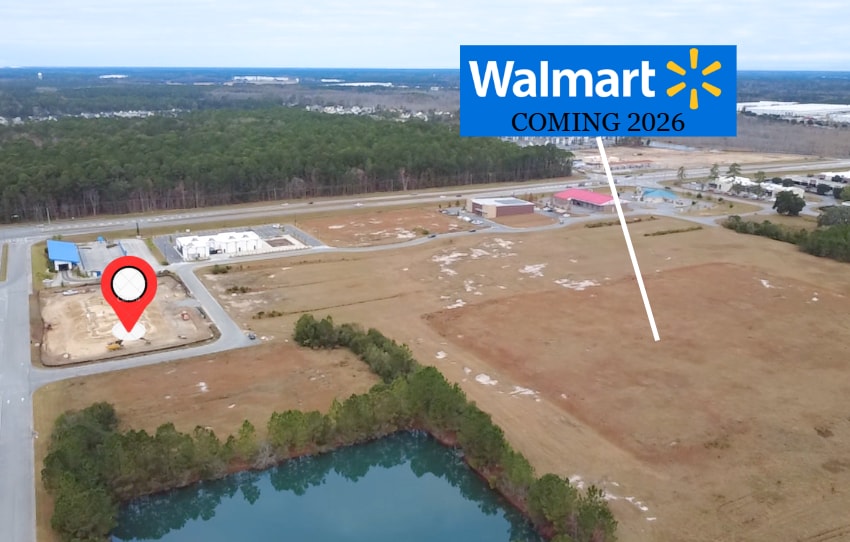 101 Merlot Lane, Pooler, GA for lease - Aerial - Image 3 of 4