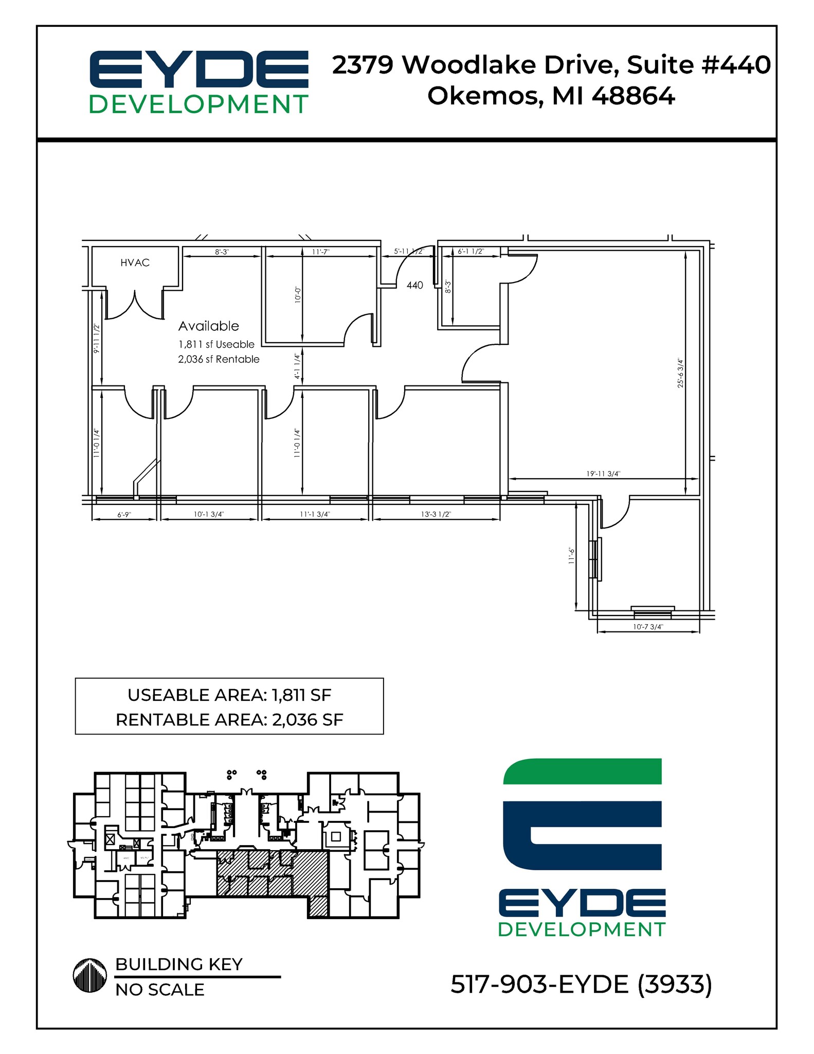 2379 Woodlake Dr, Okemos, MI for lease Site Plan- Image 1 of 1