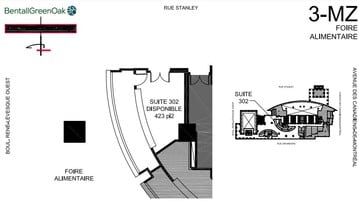 1250 Boul René-Lévesque O, Montréal, QC for lease Floor Plan- Image 1 of 1