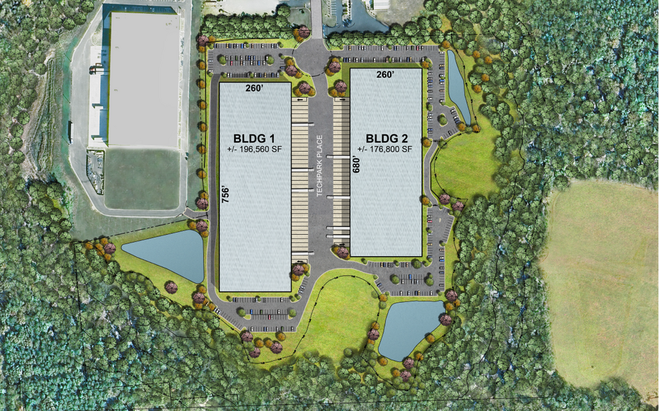 1101 Tech Park Pl, Sandston, VA for lease - Site Plan - Image 3 of 3