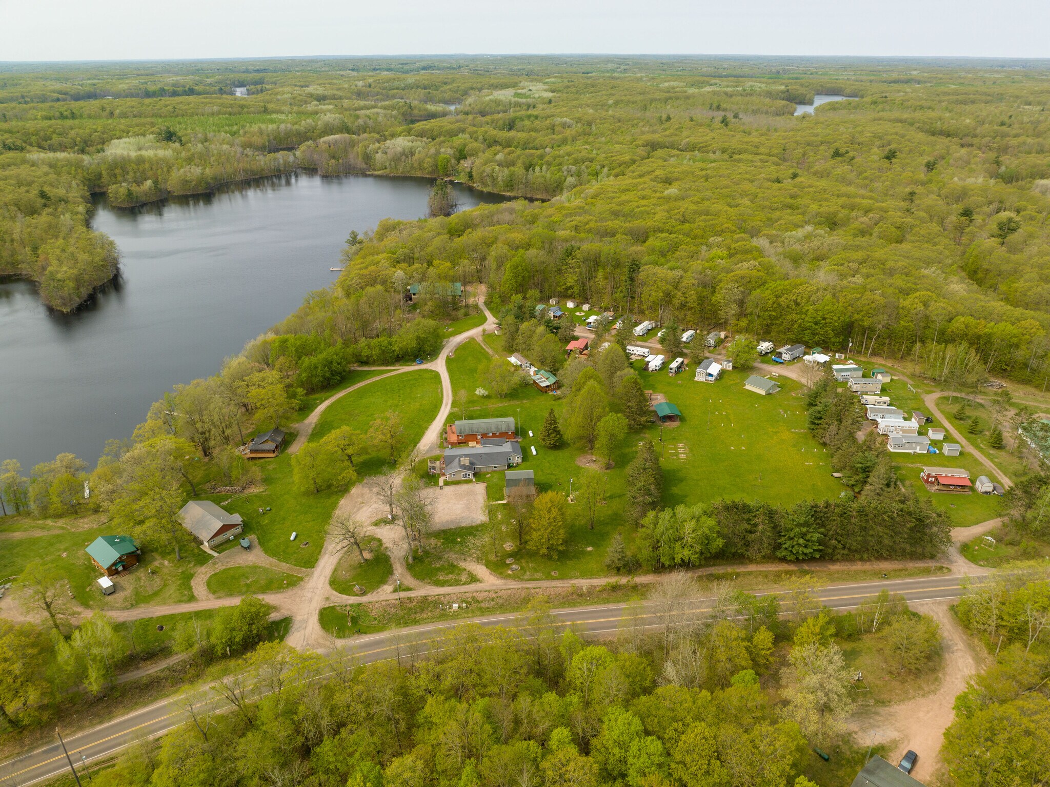 N2586 Spider Lake Trl, Birchwood, WI 54817 Spider Lake Saloon