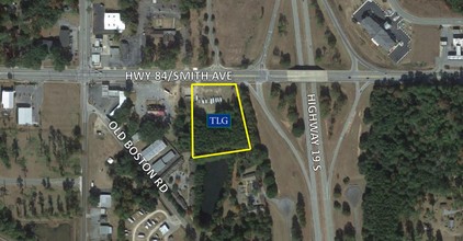 2136 Smith Ave, Thomasville, GA - aerial  map view