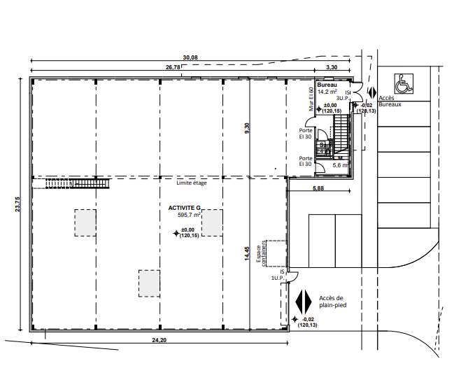 Rue Des Temps Modernes, Chanteloup-en-Brie for lease Floor Plan- Image 1 of 3