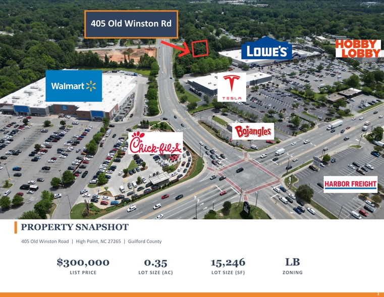 405 Old Winston Rd, High Point, NC for sale - Building Photo - Image 2 of 3