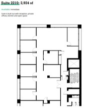 439 University Ave, Toronto, ON for lease Floor Plan- Image 1 of 1