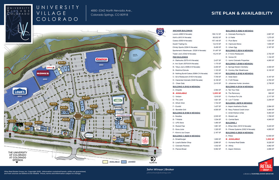 N Nevada Ave, Colorado Springs, CO for lease - Site Plan - Image 2 of 26