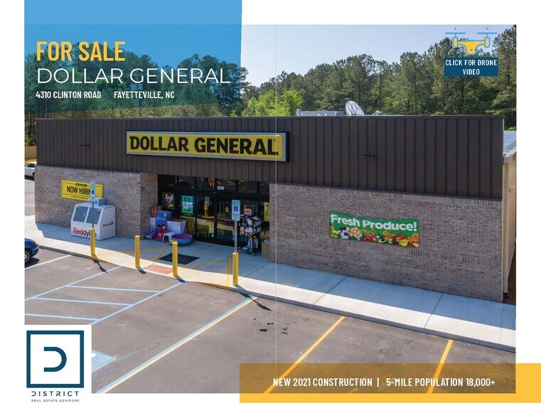 4310 Clinton Rd, Fayetteville, NC for sale - Primary Photo - Image 1 of 1