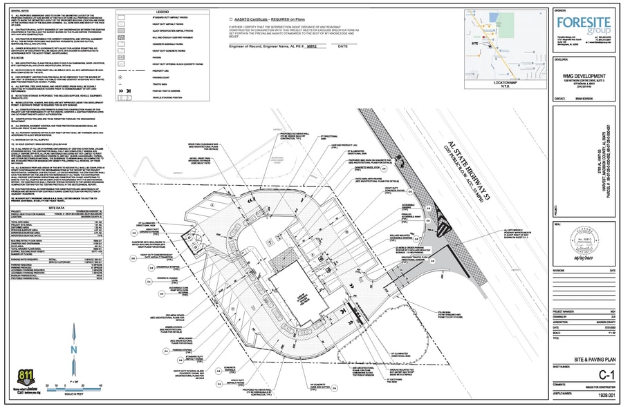 5781 AL-53, Harvest, AL for lease - Site Plan - Image 2 of 2