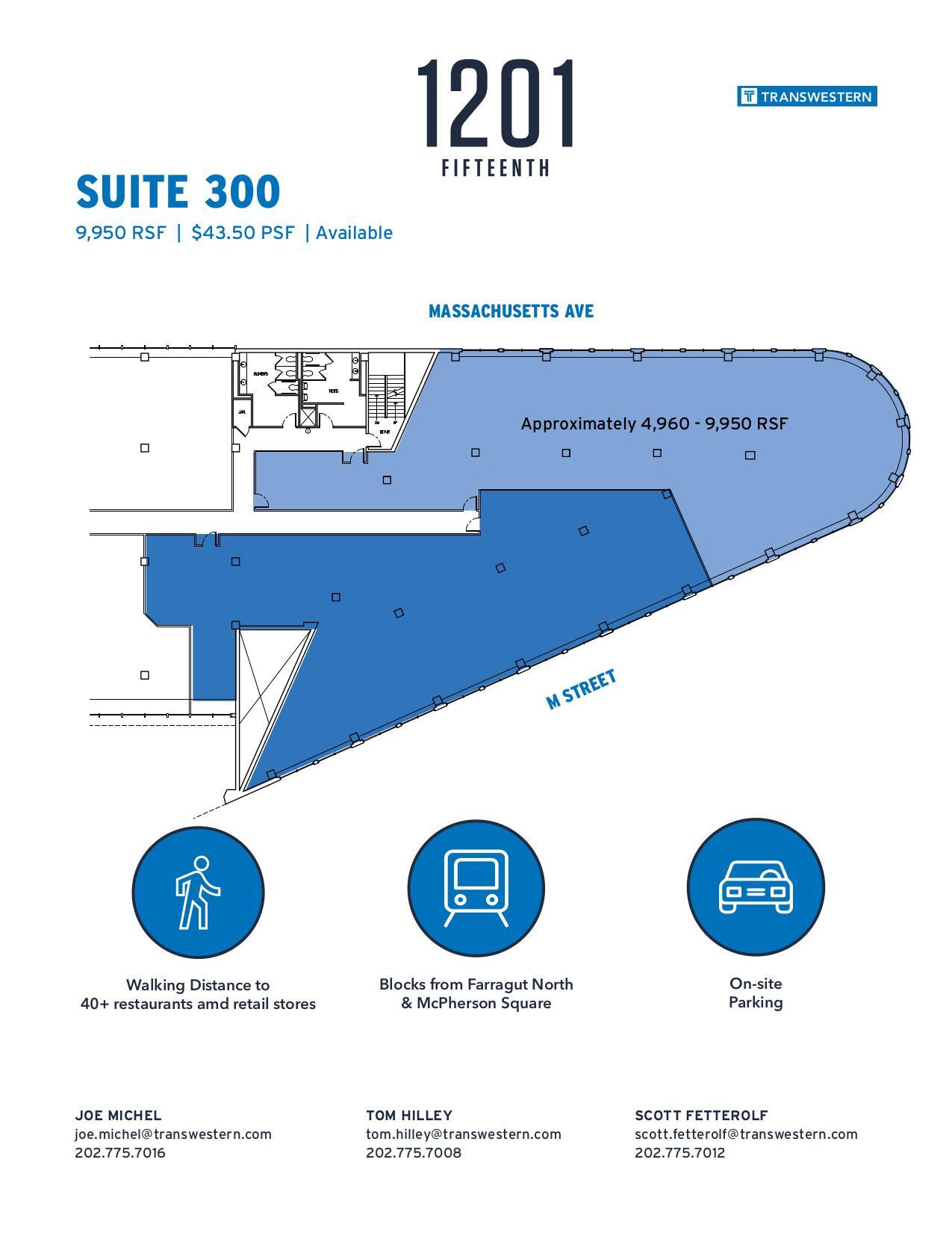 1201 15th St NW, Washington, DC for lease Floor Plan- Image 1 of 1