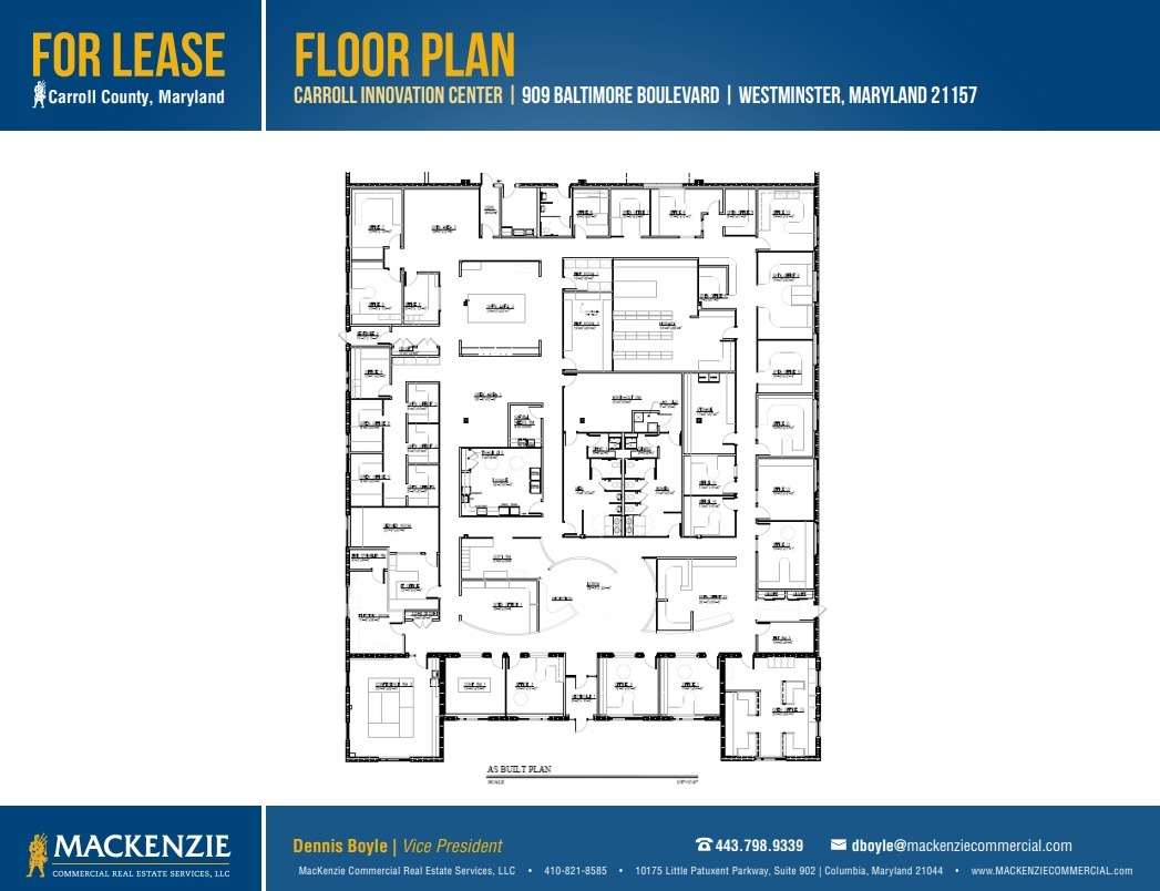 909 Baltimore Blvd, Westminster, MD for lease Floor Plan- Image 1 of 1