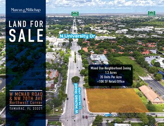 More details for W Mcnab Rd, Tamarac, FL - Land for Sale