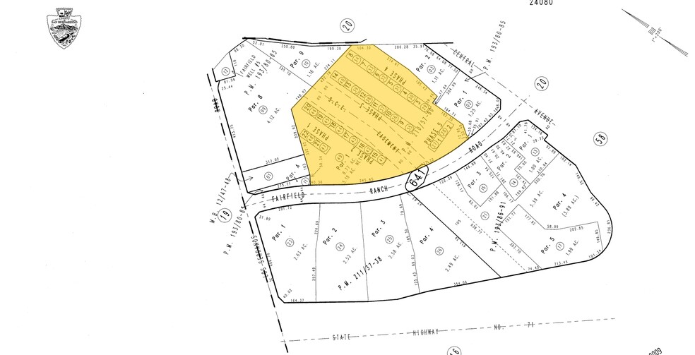 15350 Fairfield Ranch Rd, Chino Hills, CA for sale - Plat Map - Image 2 of 8