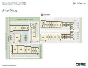 11905-11945 Starcrest Dr, San Antonio, TX for lease Site Plan- Image 1 of 1