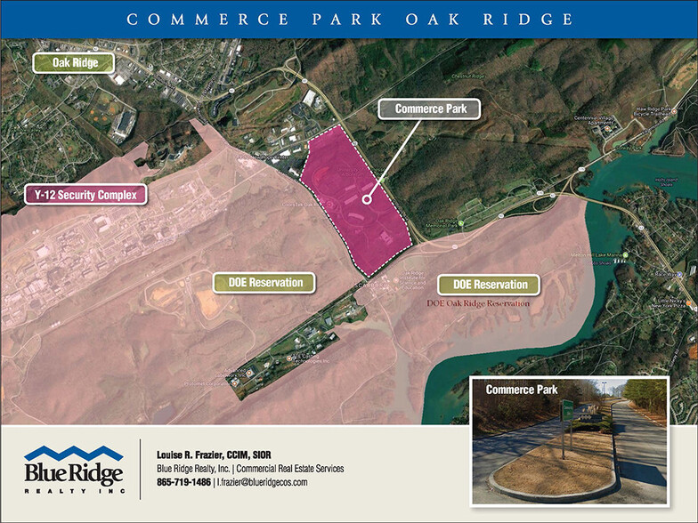 Commerce Park Dr, Oak Ridge, TN for sale - Building Photo - Image 2 of 6