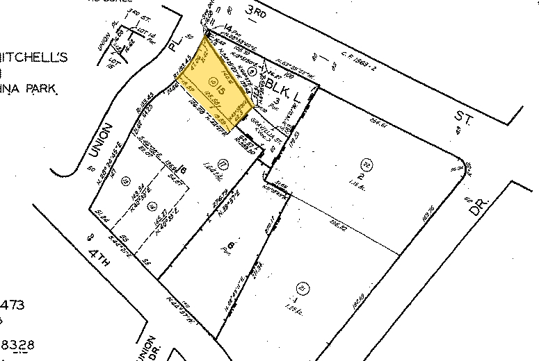 306 S Union Pl, Los Angeles, CA for sale - Plat Map - Image 3 of 3