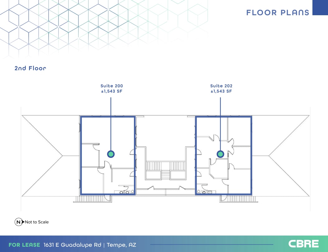 1631 E Guadalupe Rd, Tempe, AZ for lease Floor Plan- Image 1 of 1