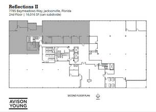 7785 Baymeadows Way, Jacksonville, FL for lease Floor Plan- Image 1 of 1