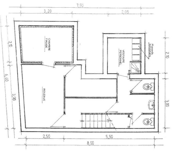 Retail in Cachan for lease - Floor Plan - Image 2 of 2