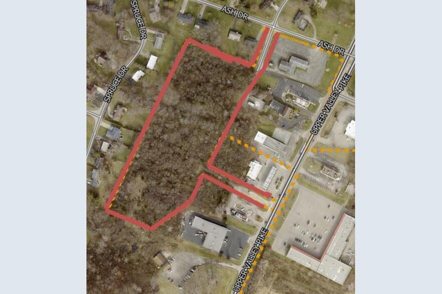0 Upper Valley Pike, Springfield, OH for sale - Aerial - Image 1 of 1