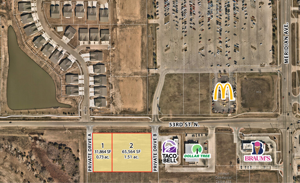 Meridian & 53rd St. North SW/c, Wichita, KS for sale - Primary Photo - Image 1 of 3