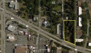 6300 Airport Blvd, Mobile, AL - AERIAL  map view