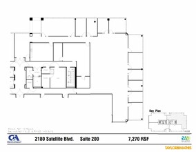 2160 Satellite Blvd, Duluth, GA for lease Floor Plan- Image 1 of 3