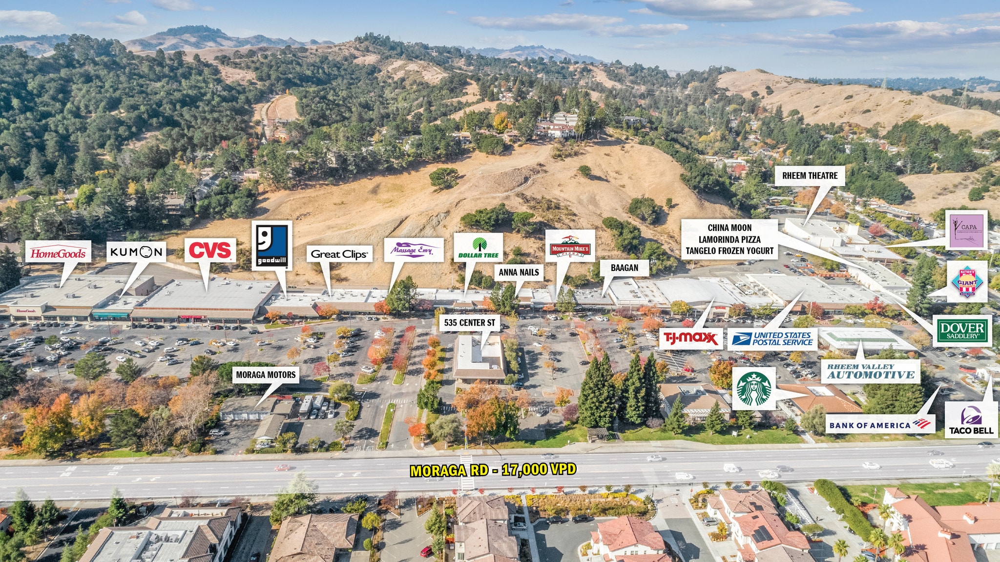 535 Center St, Moraga, CA, 94556 Freestanding Property For Sale