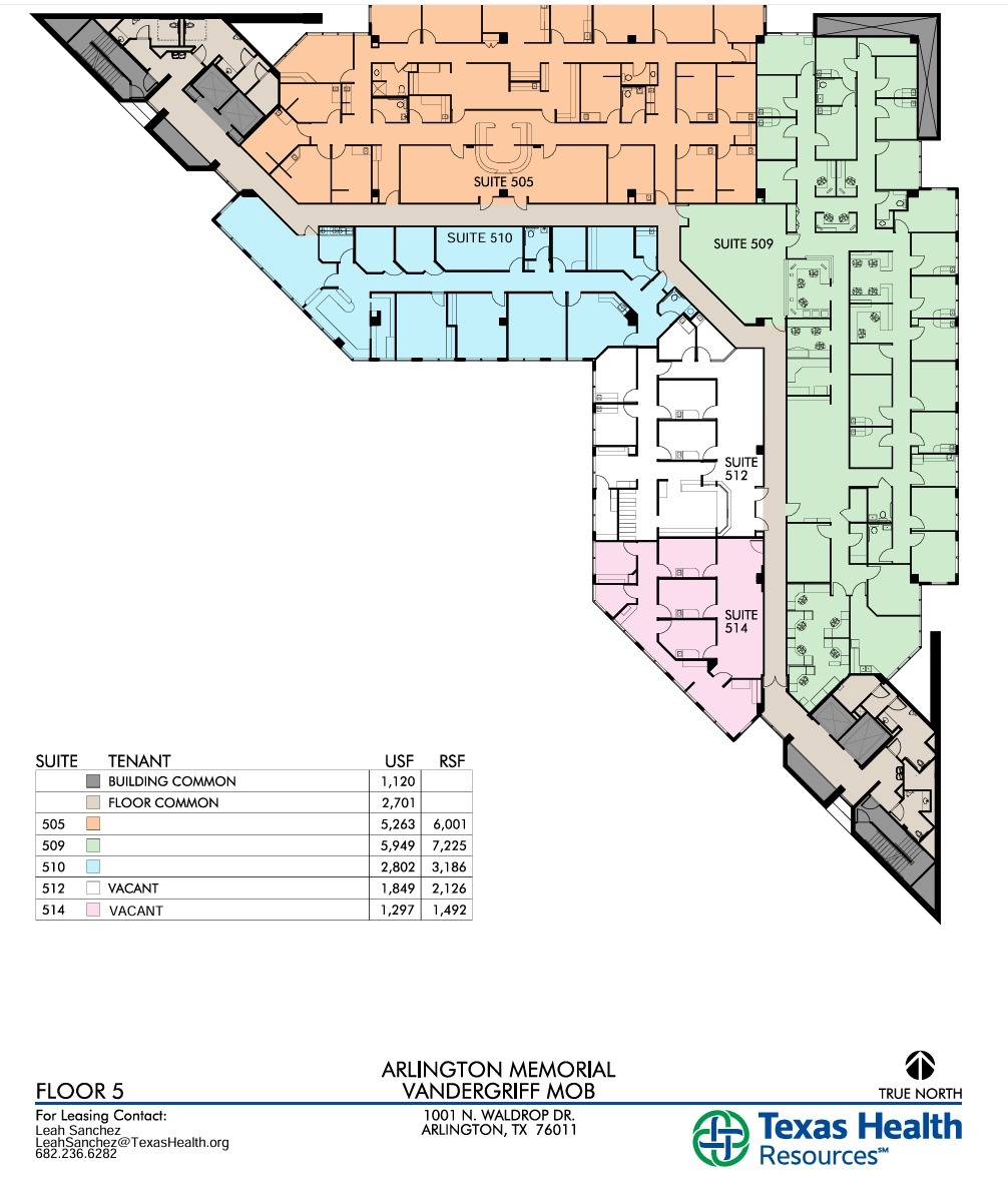 1001 N Waldrop Dr, Arlington, TX for lease Floor Plan- Image 1 of 1